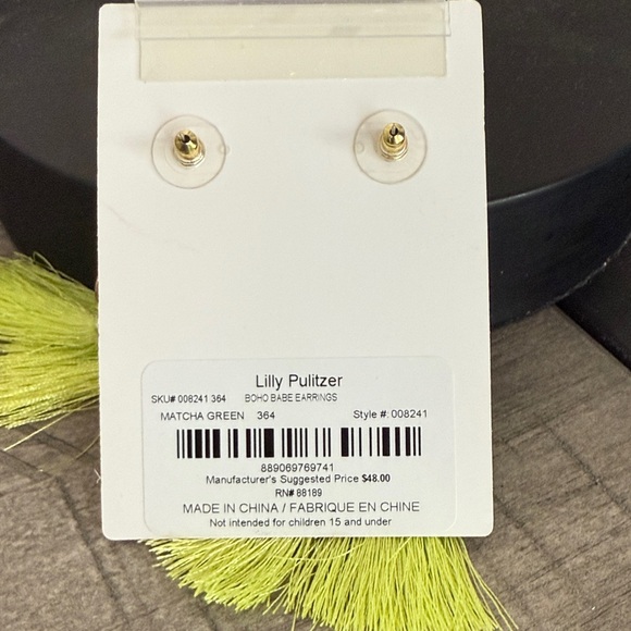 Lilly Pulitzer Boho Babe Earrings - Picture 2 of 6